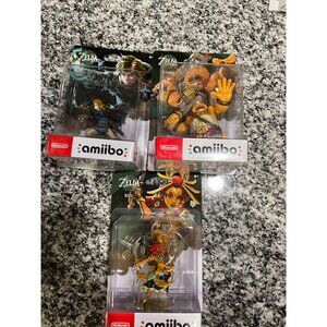 The Legend of Zelda Amiibo Bundle Link | Riju | Yunobo